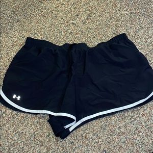Under armour running shorts